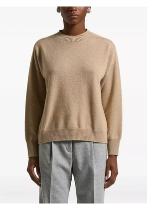 Peserico crew-neck sweater - Neutrals