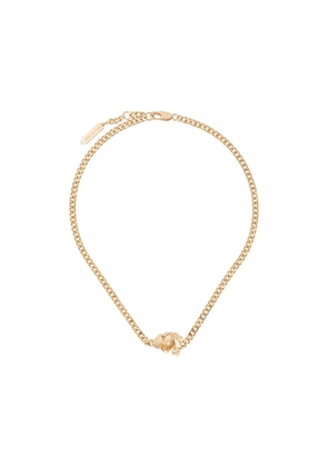Coup De Coeur Rock curb chain necklace - Gold