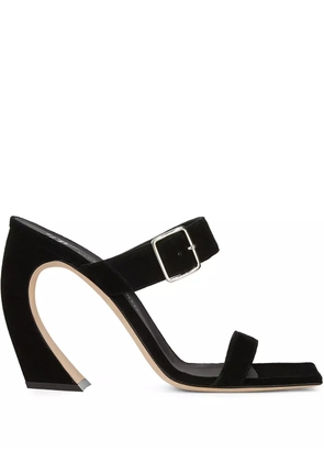 Giuseppe Zanotti Musa suede sandals - Black