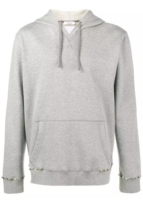 Valentino Garavani Rockstud hoodie - Grey