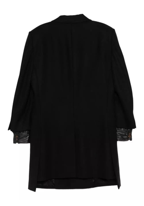 Vivienne Westwood virgin wool blend single-breasted coat - Black