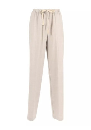 Forte Forte drawstring trousers - Neutrals