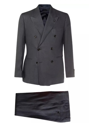 Lardini brooch-detail suit - Grey