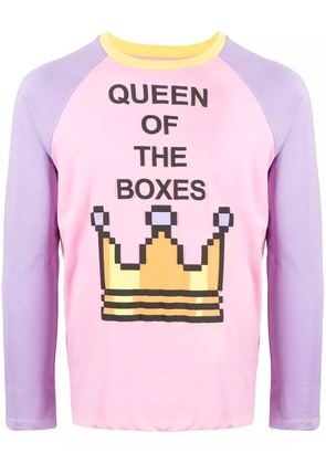 Natasha Zinko graphic print T-shirt - Pink