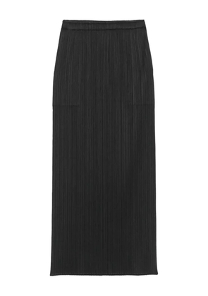 Pleats Please Issey Miyake pleated skirt - Black