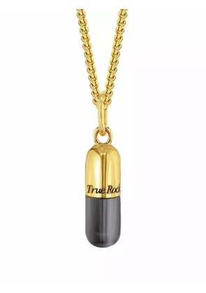 True Rocks mini pill necklace - Gold