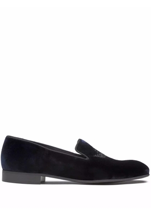 Church's Sovereign 2 Velvet Crown loafers - Blue