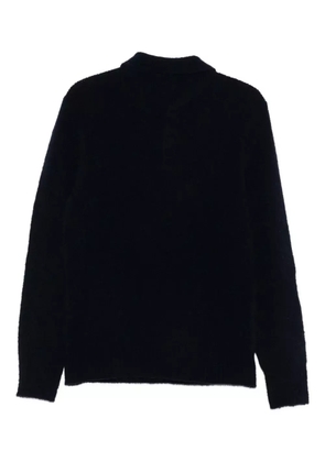 Barena long-sleeved wool polo shirt - Blue