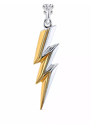 True Rocks lightning bolt necklace - Silver