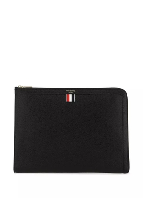 Thom Browne document gusset folio - Black