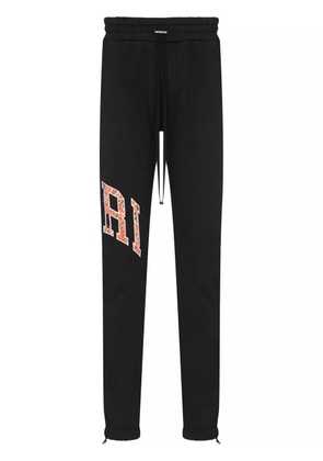 AMIRI bandana logo track pants - Black