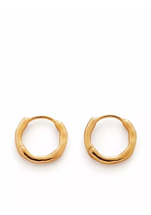 Monica Vinader Siren-muse huggie earrings - Gold