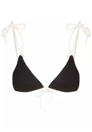 Clube Bossa two-tone bikini top - Black