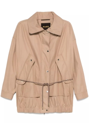 Moorer Olinda jacket - Brown