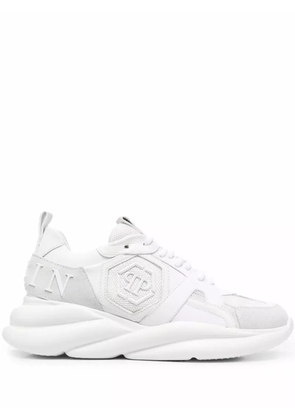 Philipp Plein chunky hurricane runner sneakers - White