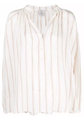 Woolrich striped tunic top - White
