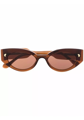 Nanushka Azalea cat-eye sunglasses - Brown