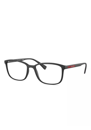 Prada Linea Rossa square-frame glasses - Black