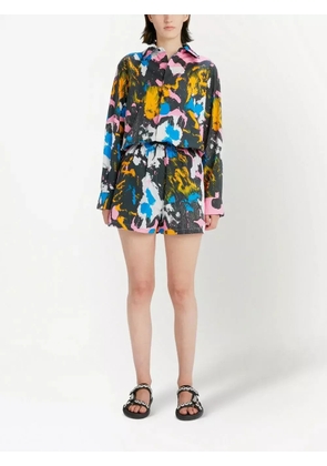 Christopher Kane camouflage-print long-sleeved shirt - Multicolour