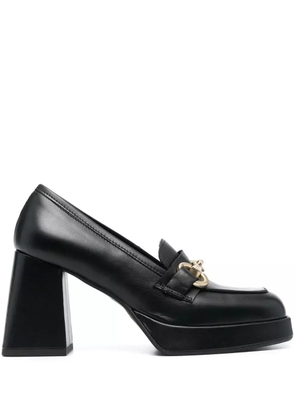 VAMSKO Edith 90mm leather loafers - Black