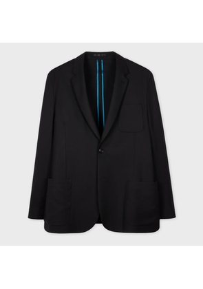 Paul Smith A Suit To Travel In - Black Wool Unlined Blazer