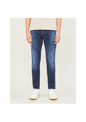 Mens Replay Anbass Hyperflex Clouds Slim Stretch-Denim Jeans