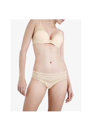 Womens Chantelle Festivite Lace Plunge T-Shirt Bra