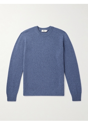 Altea - Wool and Cashmere-Blend Sweater - Men - Blue - S