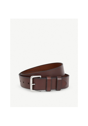 Mens Polo Ralph Lauren Saddle Leather Dress Belt