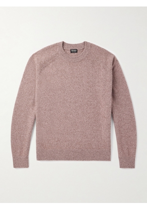Zegna - Oasi Cashmere-Blend Sweater - Men - Pink - IT 46