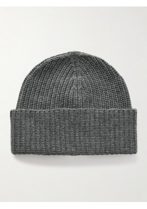Brunello Cucinelli - Ribbed Cashmere Beanie - Men - Gray - S
