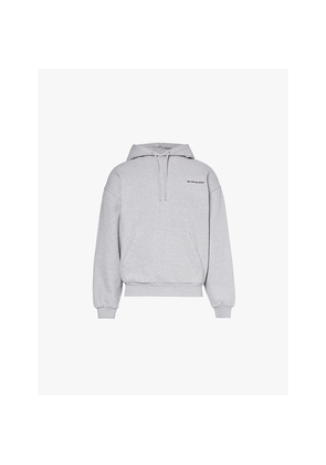 Mens Mki Miyuki-Zoku Uniform Branded-Print Cotton-Blend Hoody