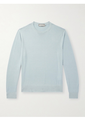Canali - Slim-Fit Cashmere Sweater - Men - Blue - IT 46
