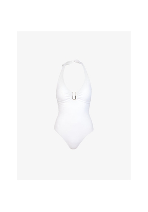 Womens Melissa Odabash Tampa Halter-Neck Swimsuit