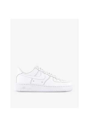 Mens Nike Air Force 1 '07 Low-Top Leather Trainers