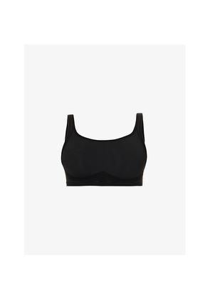 Womens Wolford Contour Skin Scoop-Neck Stretch-Woven Bra