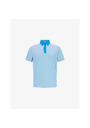 Mens G/Fore Feeder Stripe Fine Tech Jersey Polo Shirt