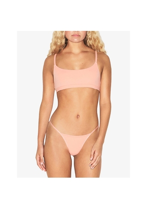 Womens Skims Fits Everybody Scoop-Neck Jersey Bralette