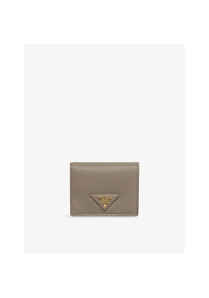 Womens Prada Branded Leather Wallet
