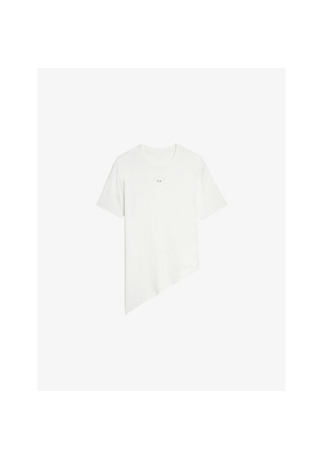 Womens Zadig&Voltaire Edda Brand-Embellished Cotton-Jersey T-Shirt