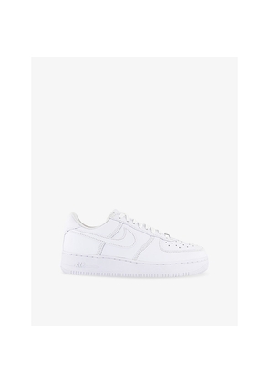 Mens Nike Air Force 1 Retro Leather Trainers