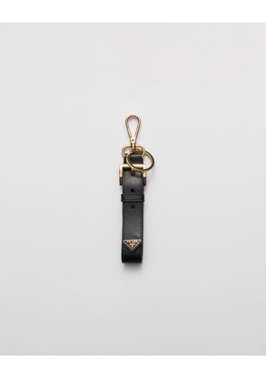 Leather keychain