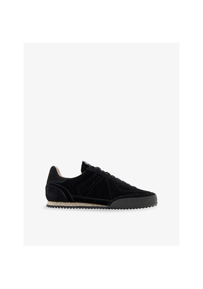 Mens Allsaints Harri Leather Trainers