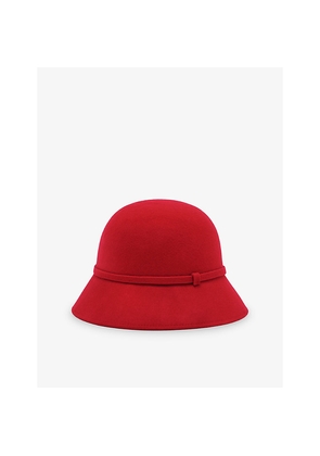 Womens Reiss Felicity Felted-Wool Bucket Hat