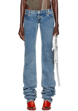 Jean Paul Gaultier Blue Shayne Oliver Edition Jeans