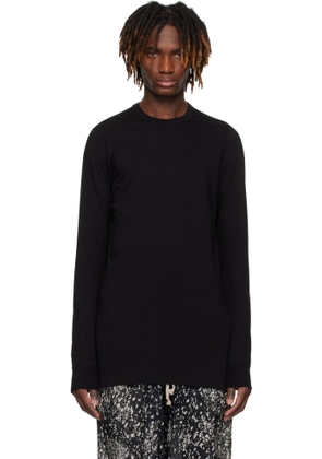 Rick Owens Black Hollywood Level LS T-shirt