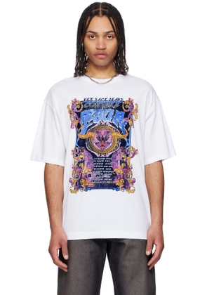 Versace Jeans Couture White Logo Tour T-shirt