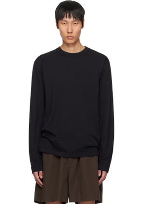 Tekla Black Long-Sleeved T-shirt