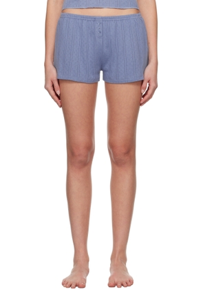 Cou Cou Blue 'The Short' Shorts