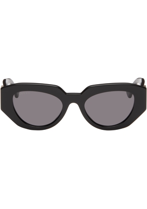 Gucci Black Geometrical Sunglasses
